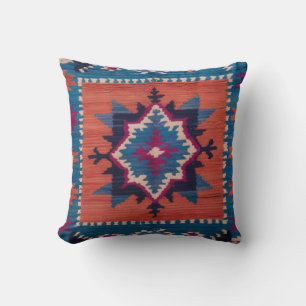 Cojines decorativos Blue Kilim: Confort elegante p