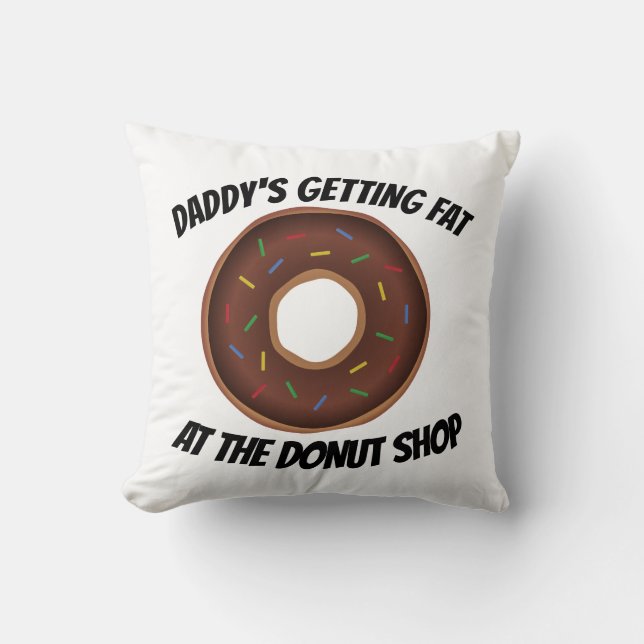 Cojines decorativos DAD FUNNY DONUT (Anverso)