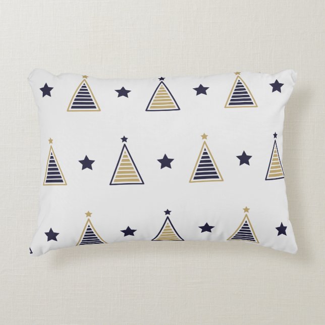 Cojines decorativos de árboles de Navidad (Anverso)