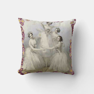 COJINES DECORATIVOS DE BALERINA ROMÁNTICOS - DECOR