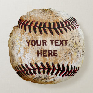 Cojines decorativos de Béisbol de Velas Redondas 