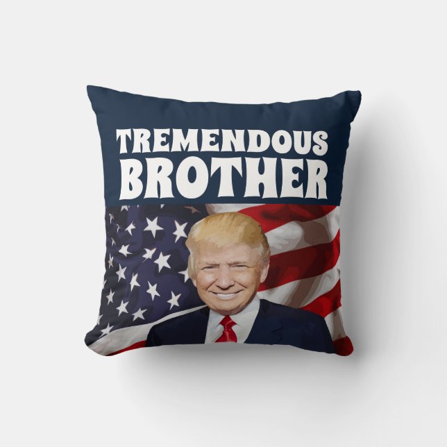 Cojines decorativos DE BROTHER DONALD TRUMP (Anverso)