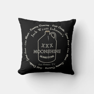 Cojines decorativos de Fun Moonshine Honky-tonk Ba