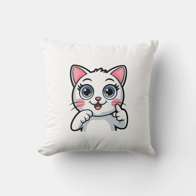 Cojines decorativos de gatos (Anverso)