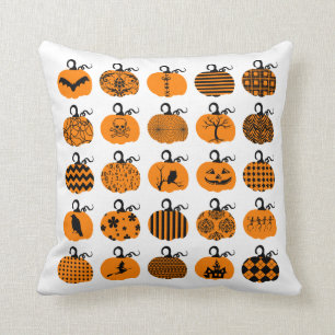 Cojines decorativos de Halloween del remiendo de