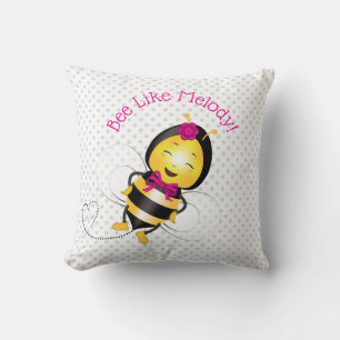 Cojines decorativos de Happy Bee Chica
