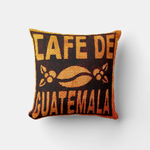 Cojines decorativos DE LA BOLSA DE CAFÉ DE BURLAP
