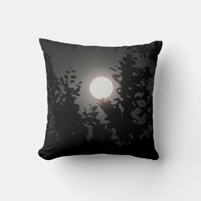 Cojines decorativos de Luna Llena (Anverso)