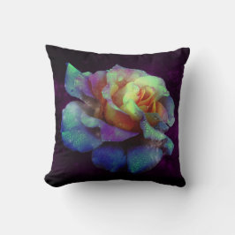 Cojines decorativos de Rosa turquesa morado