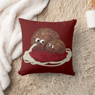 Cojines decorativos de Spaghetti de Cute Meatball