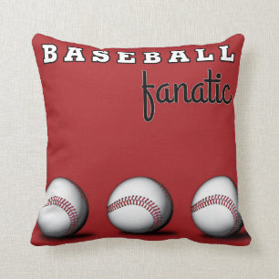 Cojines decorativos del fanático del béisbol