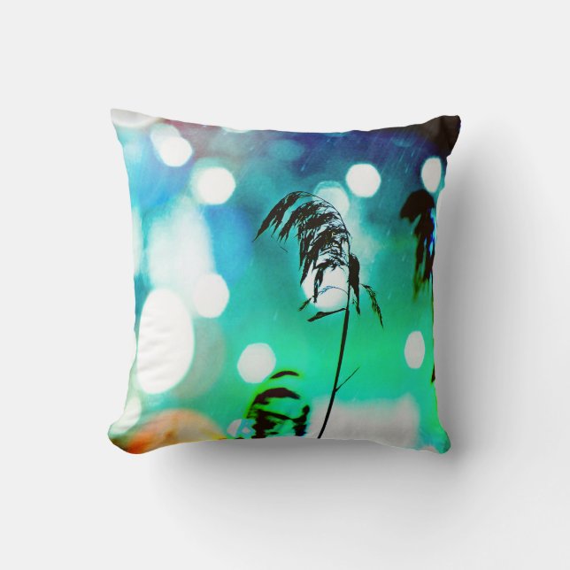 Cojines decorativos espumosos de drama de hierbas  (Anverso)