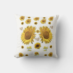 Cojines Almohadas De Los Girasoles 