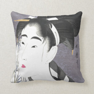 Cojines decorativos japoneses del arte del vintage