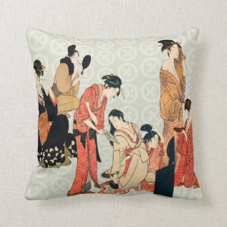 Cojines decorativos japoneses del diseño del arte