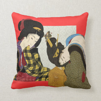 Cojines decorativos japoneses del diseño del arte