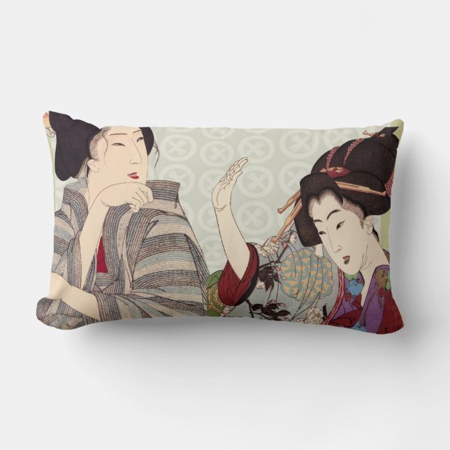 Cojines decorativos japoneses del diseño del arte (Anverso)