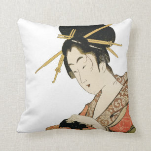 Cojines decorativos japoneses hermosos del diseño