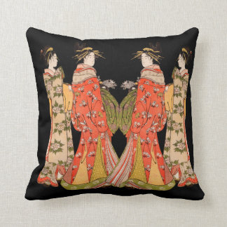 Cojines decorativos japoneses hermosos del diseño