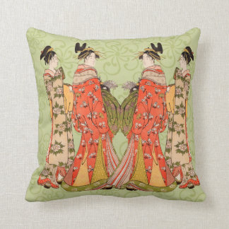 Cojines decorativos japoneses hermosos del diseño