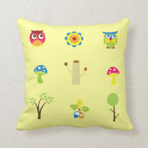 Cojines decorativos Nursery Owl
