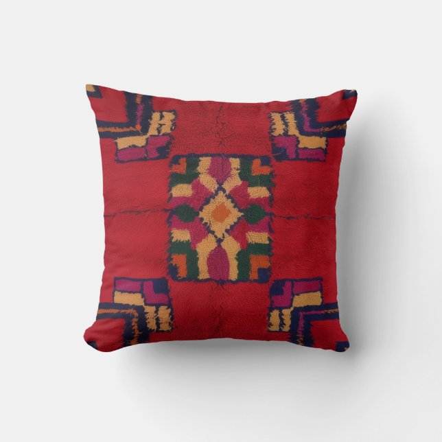 Cojines decorativos Red Kilim: Una mezcla perfecta (Anverso)