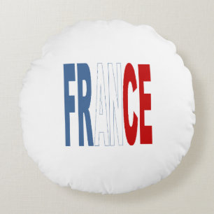 Cojines redondos blancos de FRANCE