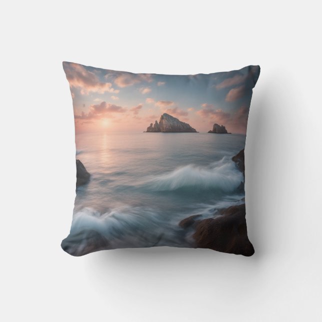 Cojines sobre un magnífico fondo marino (Anverso)