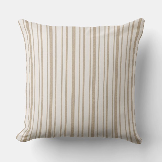 Cojines - Toscana Stripe Beige (Anverso)