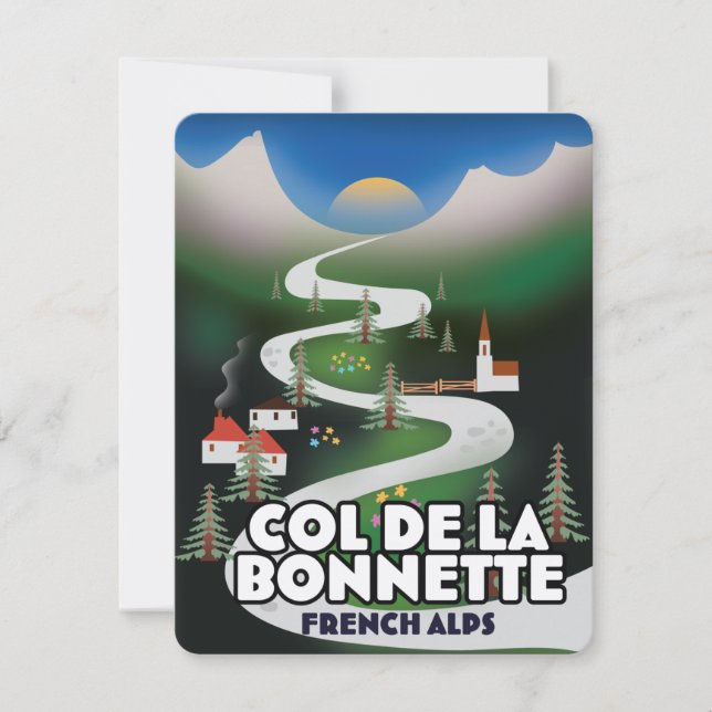 Col de la Bonette, francia (Anverso)