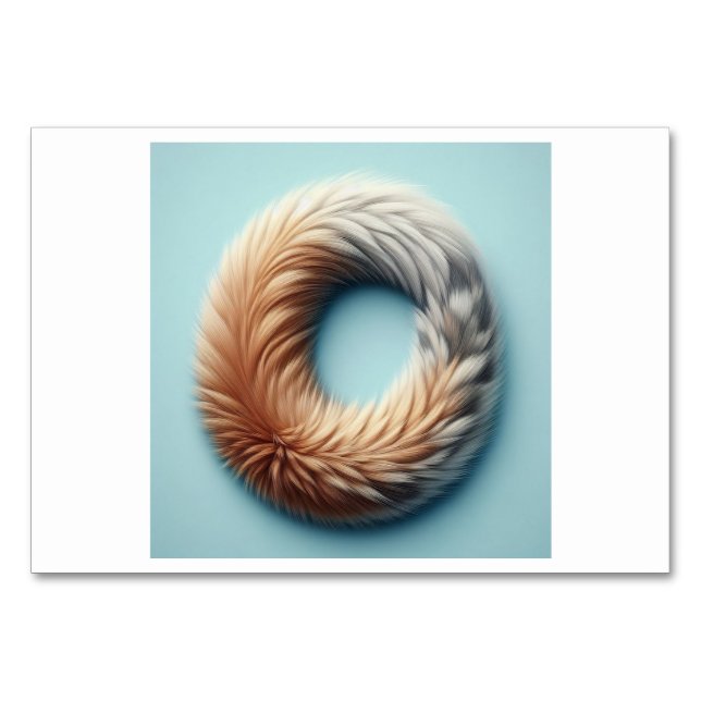 Cola (尾 / wěi) - Tarjetas flash chinas (Anverso)