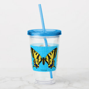 Cola de golondrina - Taza de acrílico