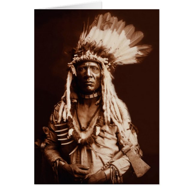 Cola de la comadreja - Blackfoot de Piegan - 1900 (Frente)