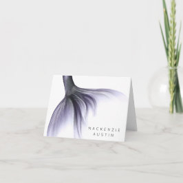 Cola de Moda de Sirena | Personalizado púrpura de