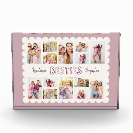Colage de 16 fotos personalizadas de amigas mejore
