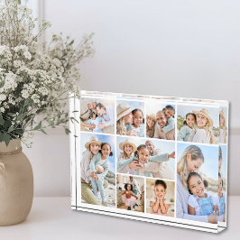 Colage de Fotos Familiares Personalizado Sencillo