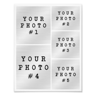 Colaje de Fotos 5 Diseño de Cuadrícula para Fotos 