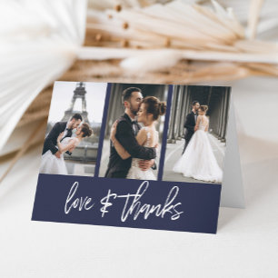 Colaje de Fotos de Amor y Agradecimiento Azul Mari