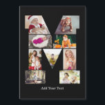 Colaje de fotos de letra M en blanco y negro<br><div class="desc">Este collage de fotos con monograma es un diseño personalizado que combina un monograma destacado (iniciales o una letra) con una colección de fotos dispuestas artísticamente dentro o alrededor de él. Es una forma elegante de mostrar recuerdos mientras se añade un toque único y elegante a la decoración o a...</div>