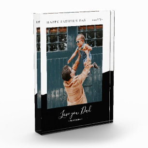 Colaje de fotos de regalo del día del padre modern