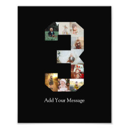 Colaje de Fotos en Blanco y Negro Número 3