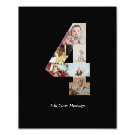 Colaje de fotos en blanco y negro número 4