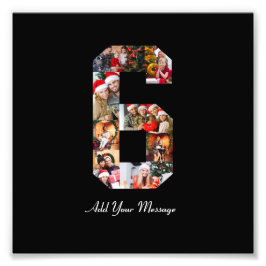 Colaje de fotos en blanco y negro número 6