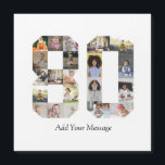 Colaje de fotos número 80<br><div class="desc">Este producto personalizable es donde se organizan fotos para formar la forma de un número. A menudo se utiliza para celebraciones importantes como cumpleaños, aniversarios o logros, lo que permite a los usuarios mostrar imágenes memorables dentro de una sola exhibición llamativa. Los diseños suelen ofrecer espacios para diferentes tamaños y...</div>
