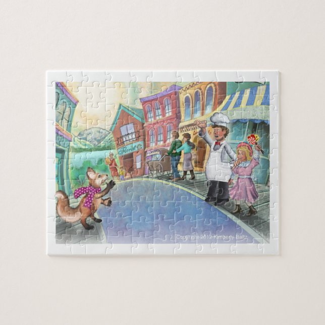 Colas de Frieda - Frieda va al rompecabezas de la (Horizontal)