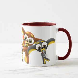 Colas del Taco - taza de tres chihuahuas