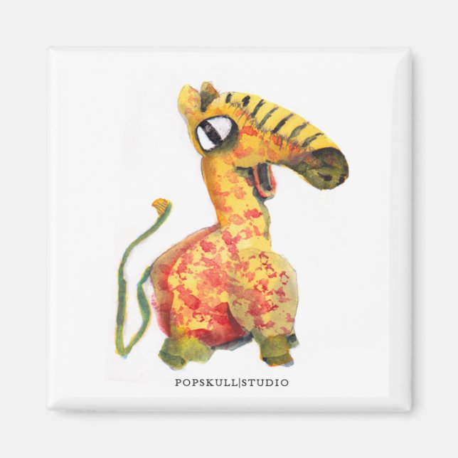 Colas en el imán Kraks... (Frente)