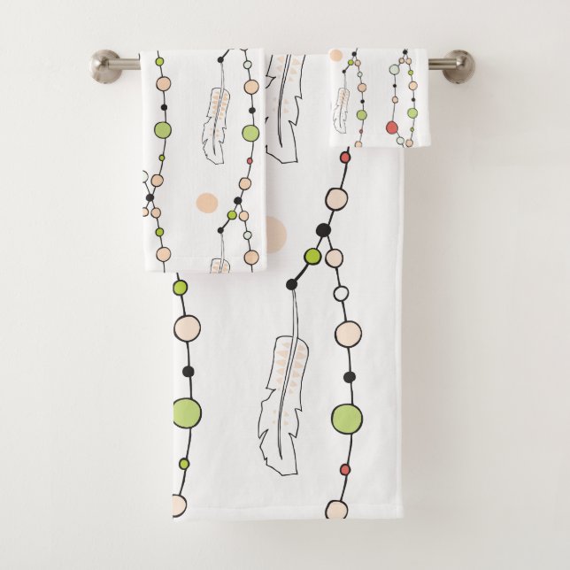 Colas y plumas modernas de Boho (In situ)