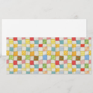 COLCHA LOCA 4x9.25 Tarjeta plana / Horizontal