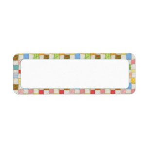 COLCHA LOCA .75"x2.25" Etiquetas